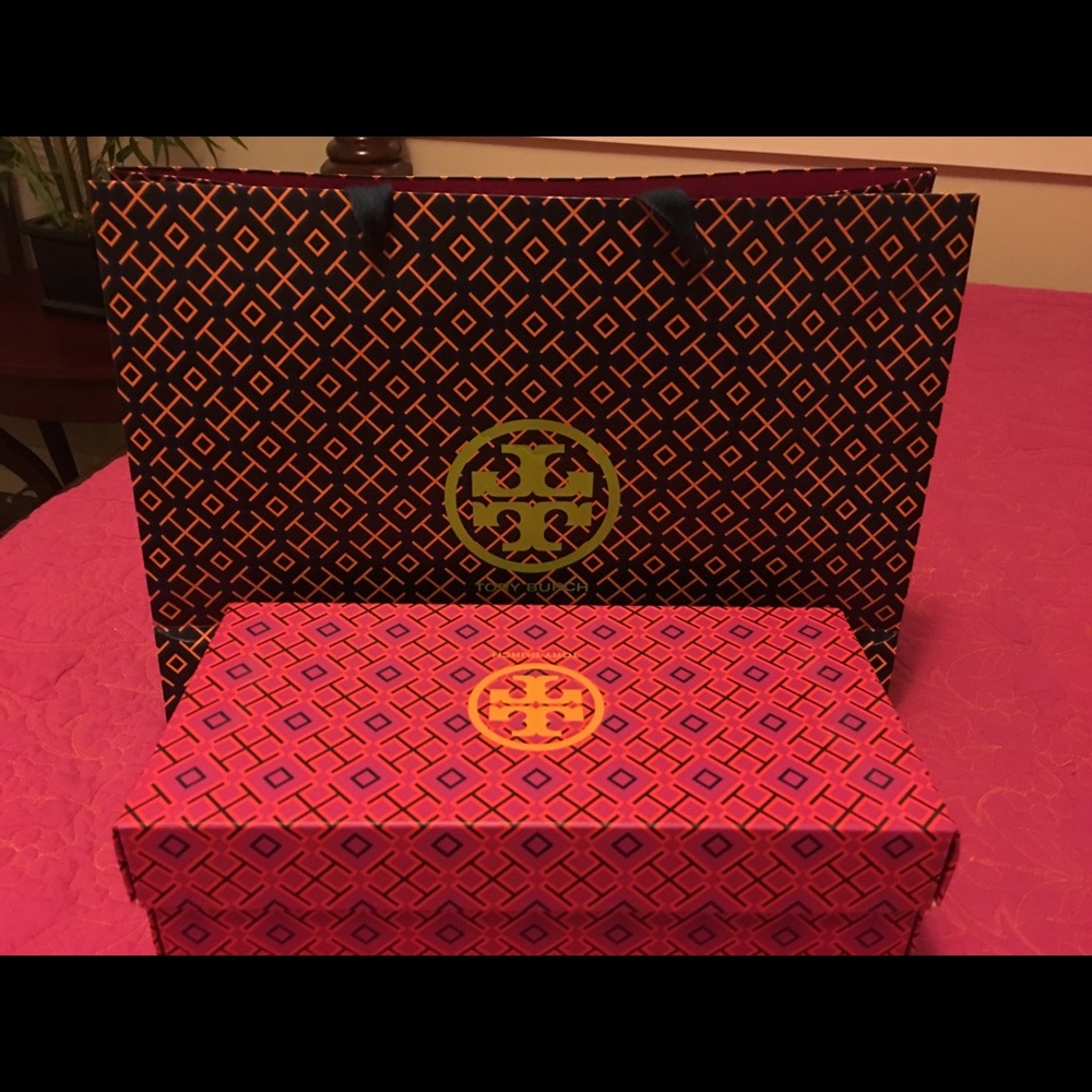 Tory Burch shopping bags